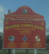 Ubicacin para MARINE WEST MILITARY EXPOSITION: Marine Corps Base - Camp Pendleton (Camp Pendleton, CA)
