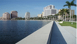 Venue for PALM BEACH INTERNATIONAL BOAT SHOW: Downtown Flagler Drive (Palm Beach, FL)