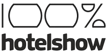 logo for 100% HOTEL SHOW 2024