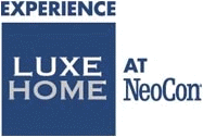 logo fr EXPERIENCE LUXEHOME AT NEOCON 2024