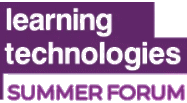 logo for LEARNING TECHNOLOGIES SUMMER FORUM 2024