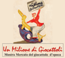 logo for UN MILIONE DI GIOCATTOLI 2024