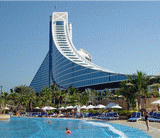 Ubicación para THE BIG ENTERTAINMENT SHOW: Jumeirah Beach Hotel (Dubái)