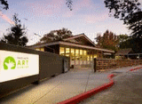Venue for PALO ALTO CLAY AND GLASS FESTIVAL: Palo Alto Art Center (Palo Alto, CA)