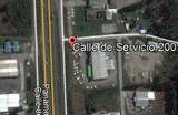 Calle de servicio 200