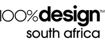 logo for 100% DESIGN SOUTH AFRICA 2022