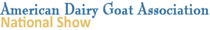 logo pour ADGA NATIONAL SHOW 2025