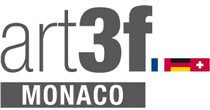 logo pour ART3F MONACO 2024