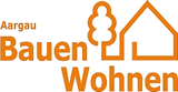logo for BAUEN + WOHNEN AARGAU 2023