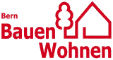 logo for BAUEN + WOHNEN BERN 2022