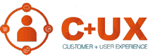 logo pour C+UX - CUSTOMER + USER EXPERIENCE 2024