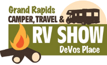 logo for GRAND RAPIDS CAMPER, TRAVEL & RV SHOW 2026