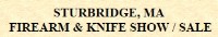 logo for GUNS & KNIFE SHOW STURBRIDGE 2026
