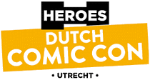 logo de HEROES DUTCH COMMIC CON UTRECHT 2025