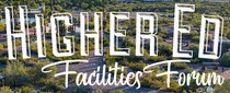 logo for HIGHER ED FACILITIES FORUM - TEMPE, AZ 2024
