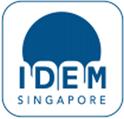 logo de IDEM SINGAPORE 2026