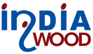 logo for INDIA WOOD 2025