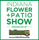 logo for INDIANA FLOWER + PATIO SHOW 2026
