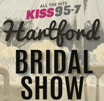 logo for KISS95-7 HARTFORD BRIDAL SHOW 2025