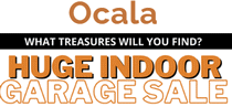 logo fr OCALA HUGE INDOOR GARAGE SALE 2024