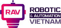 logo for RAV - ROBOTIC & AUTOMATION VIETNAM 2022