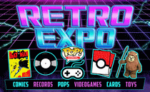 logo for RETRO EXPO IN PLANO, TX 2024