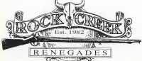 logo for ROCK CREEK RENEGADES GUNS & KNIFE SHOWS 2022