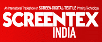 logo fr SCREENTEX INDIA 2024