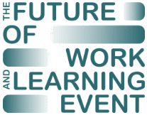 logo for THE FUTURE OF WORK AND LEARNING EVENT 2024